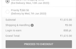 Make payment and checkout