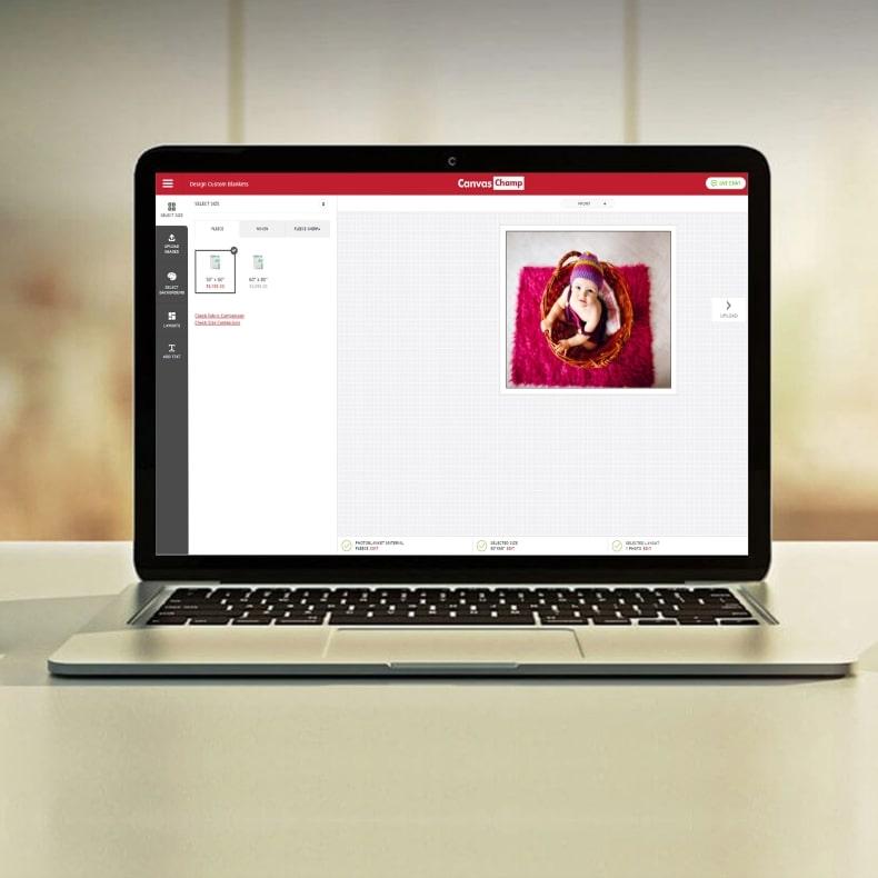 Customise Photo Blankets Within Minutes