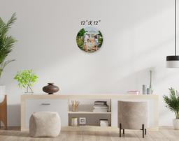 Modern Round Canvas