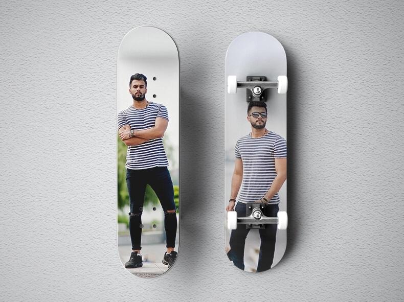 Custom Photo Skateboards