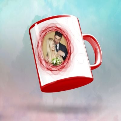 I'm Yours Personalized Red Ceramic Mug 