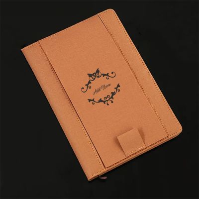 Personalized Diary With Card Holder And Phone Stand