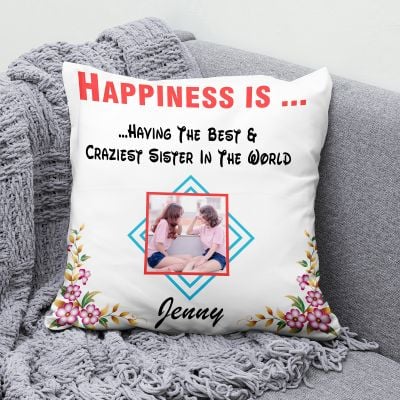 Personalized Pillow for Sisters