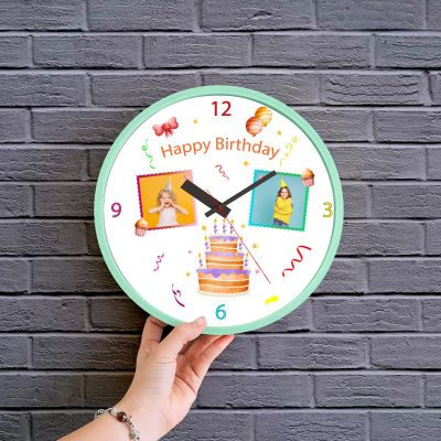 Personalized Birthday Photo Clock