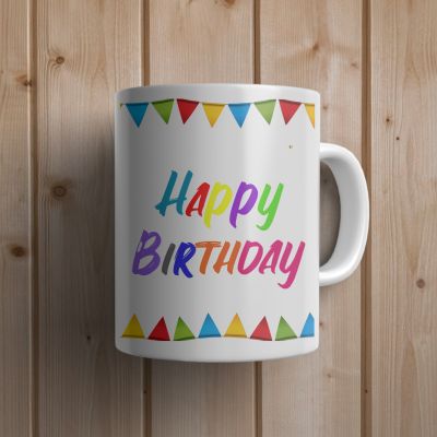 Birthday Personalized White Mug