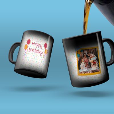 Birthday Sprinkles Personalized Magic Mug