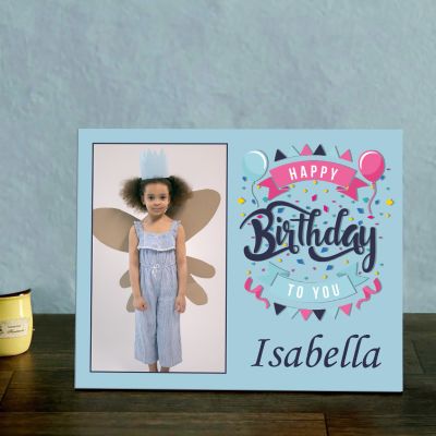 Birthday Themed Personalized Photo Frame