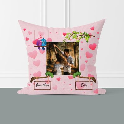 Personalized Cushion with Cute Print