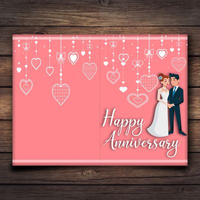 Happy Anniversary Personalized Greeting Card