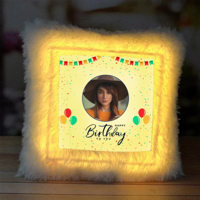 Its Your Birthday Personalized LED Cushion