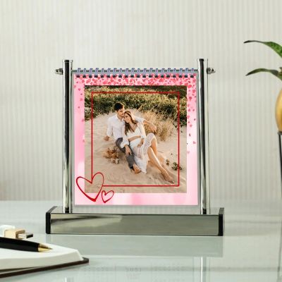 Love Photo Memories Metal Photo Stand (6 Leaves)