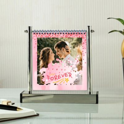 Love Photo Memories Metal Photo Stand (6 Leaves)