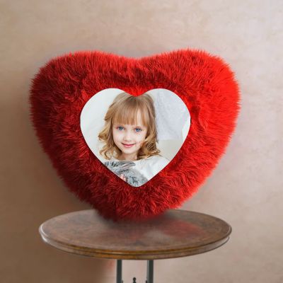 Personalized Heart Shaped Cushion