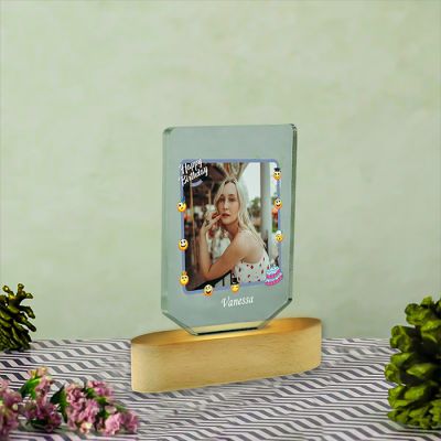 Happy Birthday Personalized LED Lamp