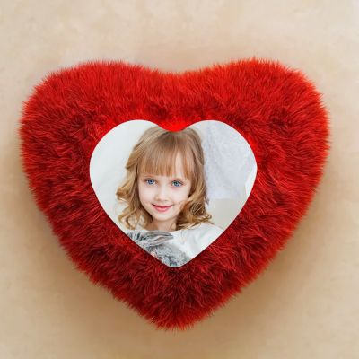 Personalized Heart Shaped Cushion