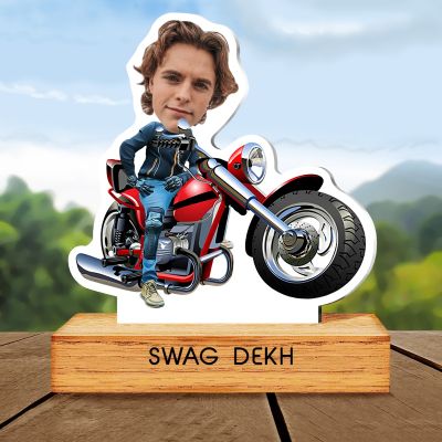 Swag Dude Personalized Caricature Stand