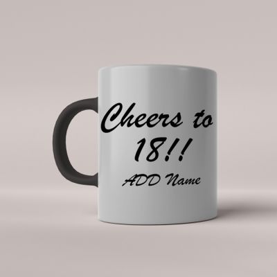 Officially Adulting Personalized Silver Mug