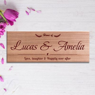Personalized Engraved Name Plate