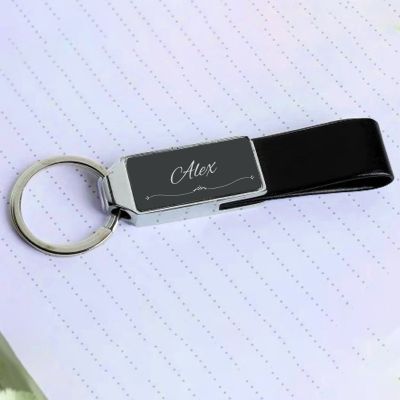 Personalized Keychain with Loop