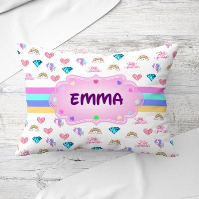 Personalized Pillow for Girl