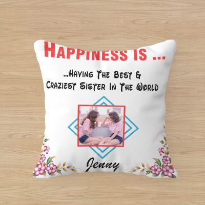 Personalized Pillow for Sisters