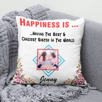 Personalized Pillow for Sisters