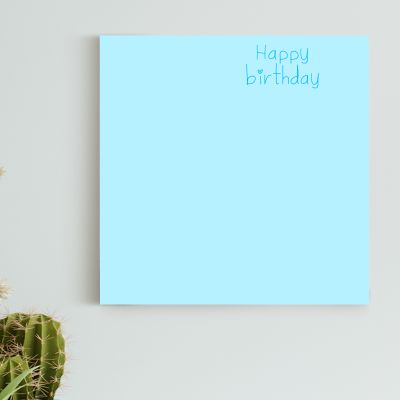 Birthday Wishes Personalized Tile