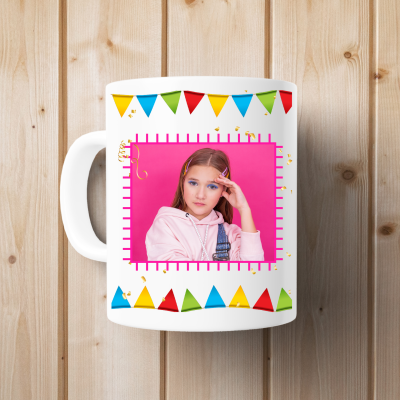 Birthday Personalized White Mug