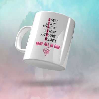 All-in-one Sister Personalized White Mug