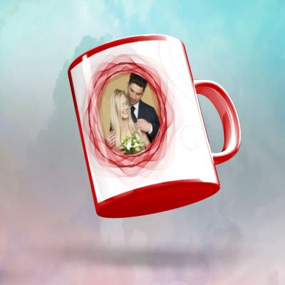 I'm Yours Personalized Red Ceramic Mug