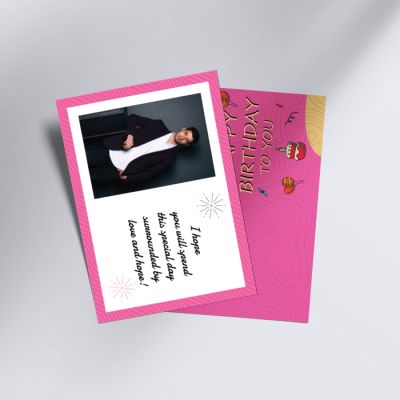 Personalized Birthday Card