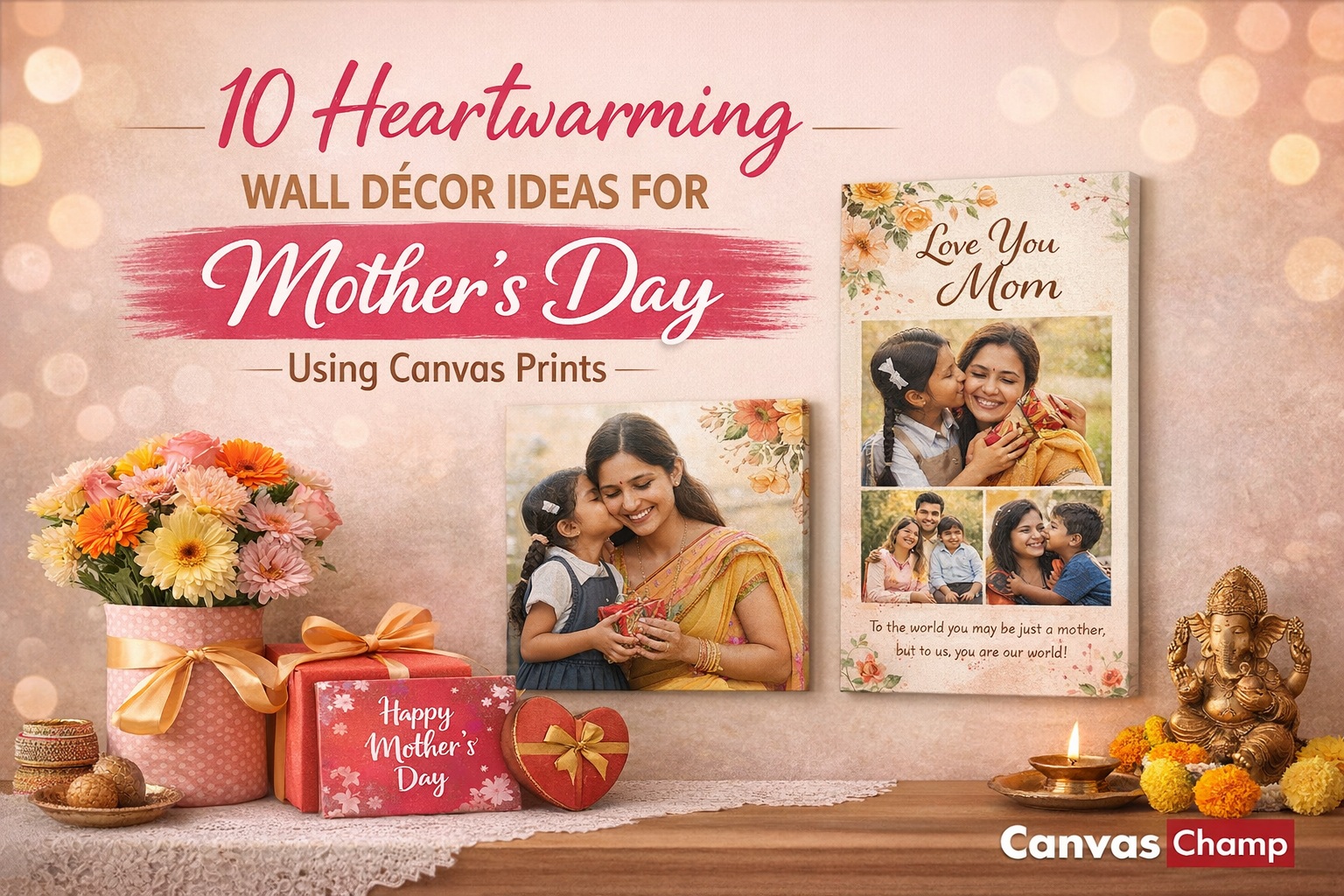 10 Heartwarming Wall Décor Ideas for Mother’s Day Using Canvas Prints 10 Heartwarming Wall Décor Ideas for Mother’s Day Using Canvas Prints