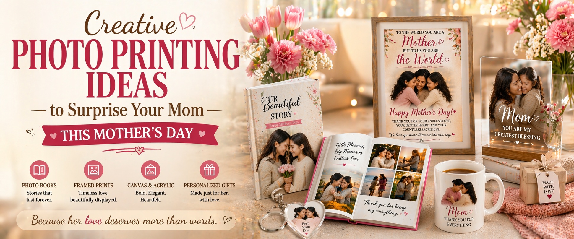 Creative Photo Printing Ideas to Surprise Your Mom This Mother’s Day Creative Photo Printing Ideas to Surprise Your Mom This Mother’s Day