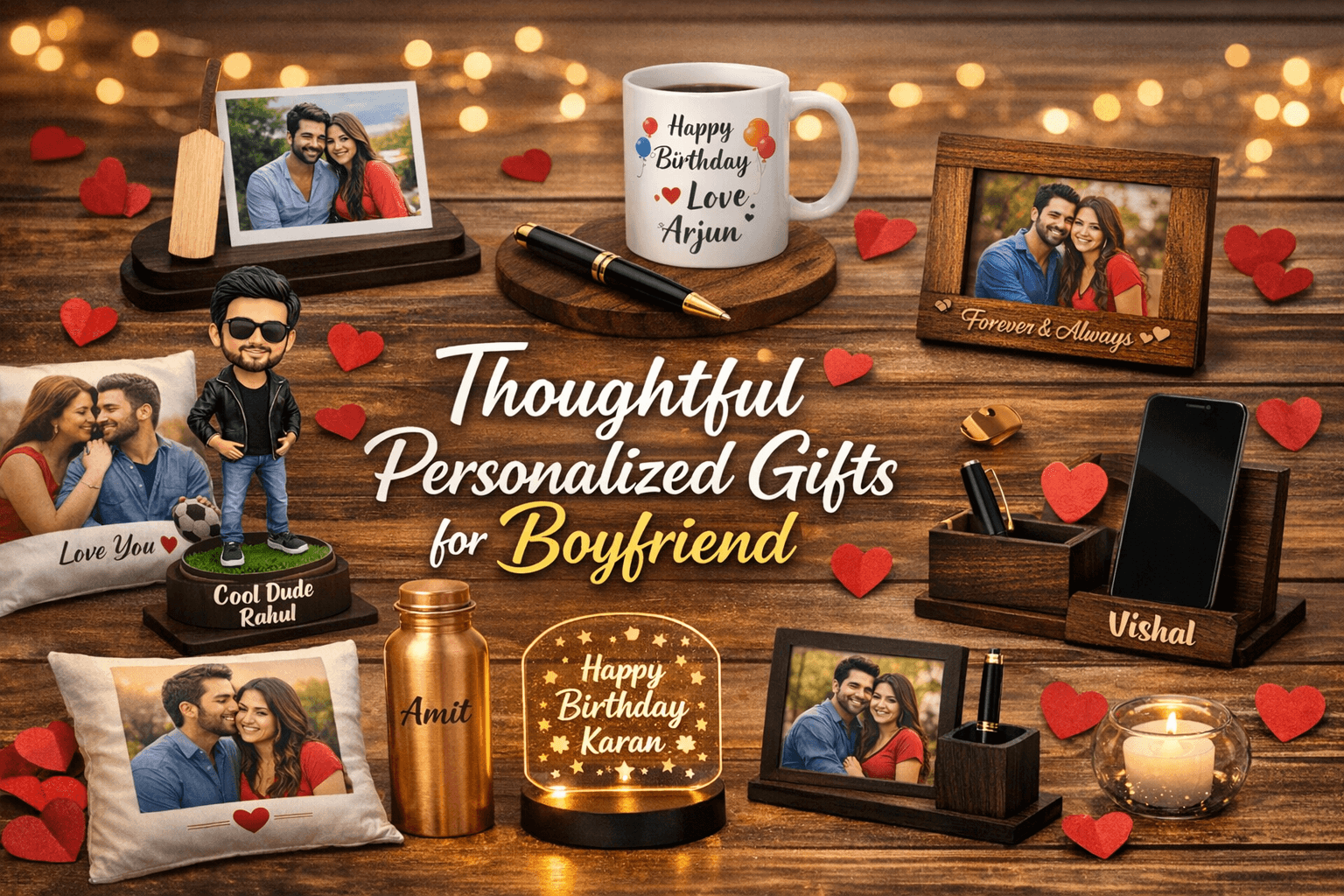 Thoughtful Personalized Gifts for Boyfriend That Show Real Effort