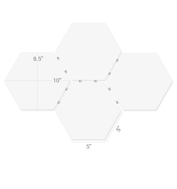 About Hexagon Canvases