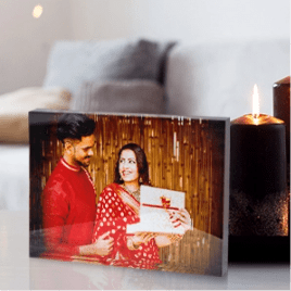 Acrylic Photo Blocks for New Year Sale India