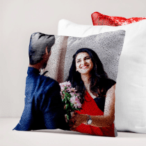 Custom Sequin Photo Pillows for New Year Sale India