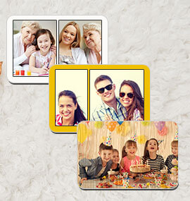 Personalized photo magnets