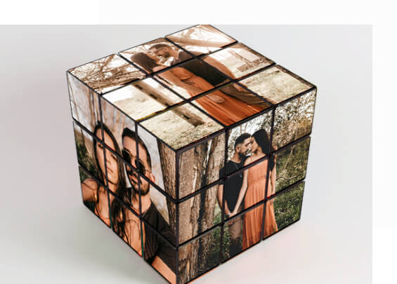 Design A Custom Rubik's Cube With Your Loved Ones’ Picture