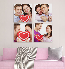 Canvas Wall Displays For Valentine Day Gifts