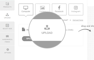 Upload images