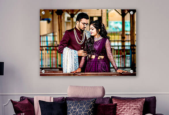 Get crystal clear acrylic photo prints to create a sharp impression