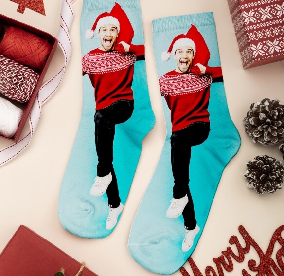 Custom Socks for Christmas