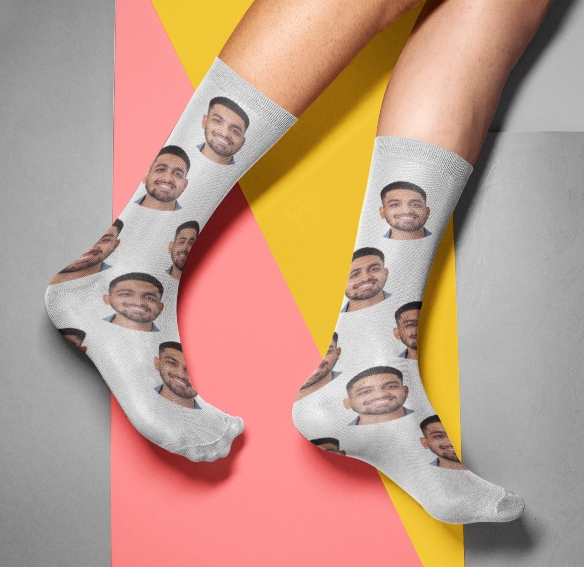 Custom Socks with Face