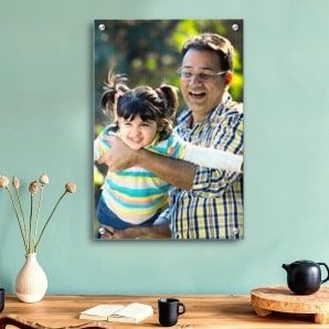 Metal Photo Prints Dad Father's Day Sale india