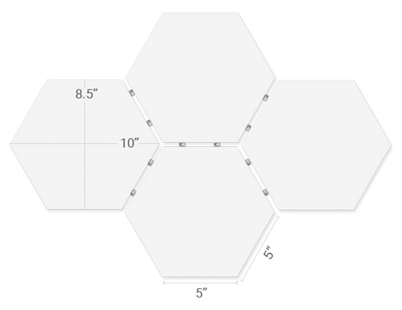 About Hexagon Canvases