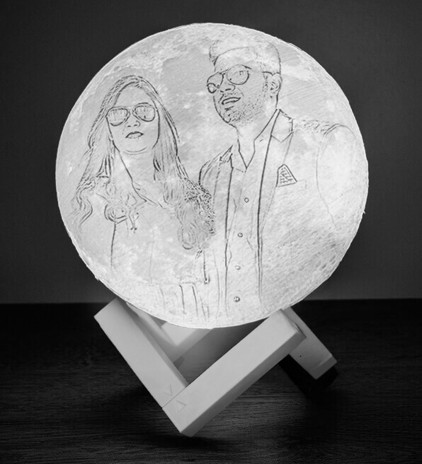 Personalized Moon Lamp