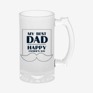 Personalised happy fathers day beer mugs india