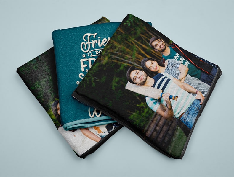 Photo Blanket Custom Blankets India Canvaschamp