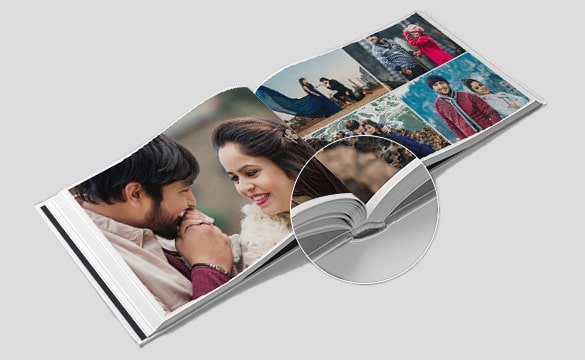 Personalized Wedding Photo album  12 X 15 Landscape in Kolkata